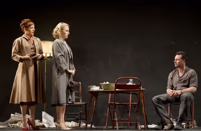Charlotte Parry, Sarah Goldberg, Matthew Rhys Photo