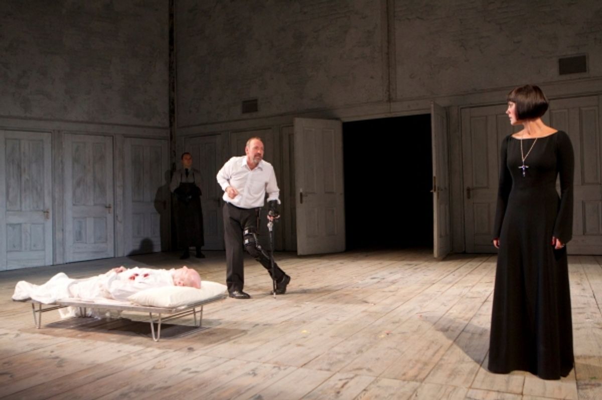 Kevin Spacey and Annabel Scholey at 