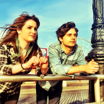 Emma Hunton, Andy Mientus Photo