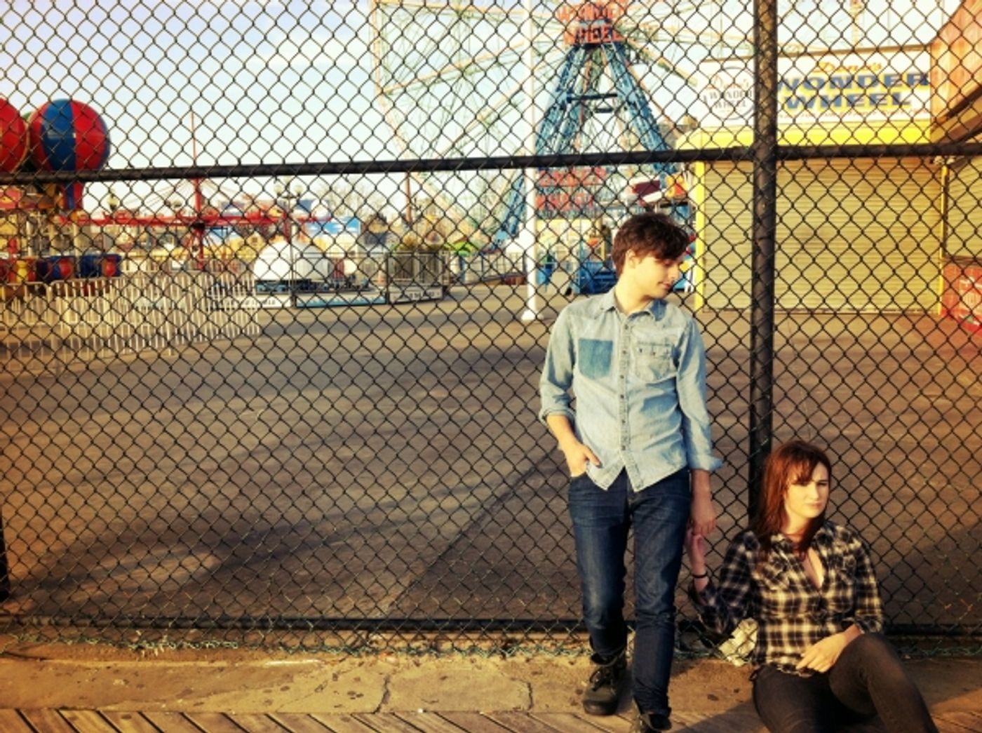 Photo Flash: First Look at Emma Hunton, Andy Mientus in FIRE WITHOUT A SPARK  Image