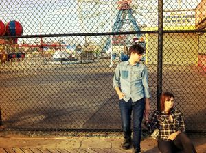 Emma Hunton, Andy Mientus @ BroadwayWorld Emma Hunton, Andy Mientus Photo