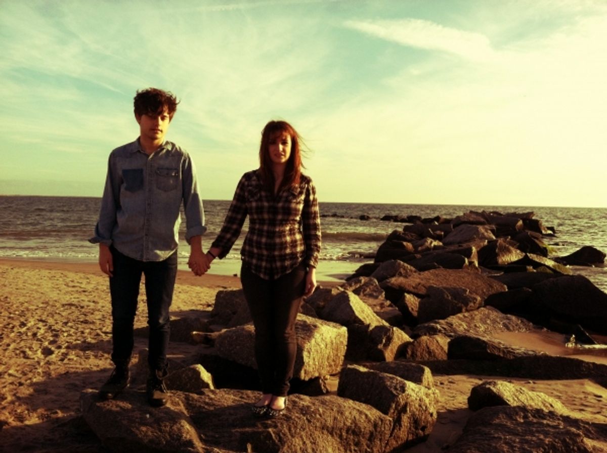 Emma Hunton, Andy Mientus at 