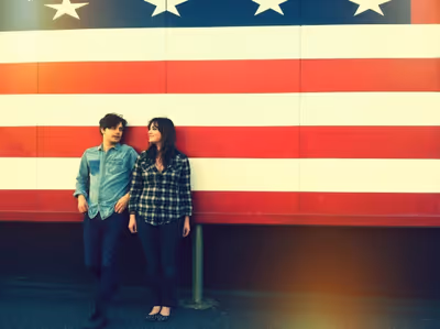 Emma Hunton, Andy Mientus Photo