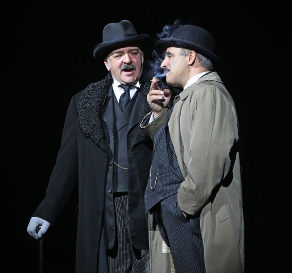 John Bowe, Peter Polycarpou at 