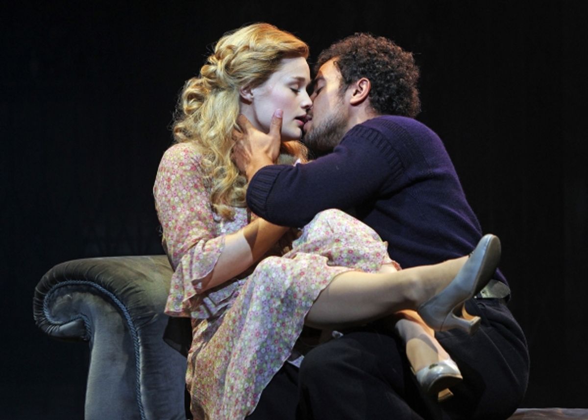 Lucy May Baker, Luke Brady at 