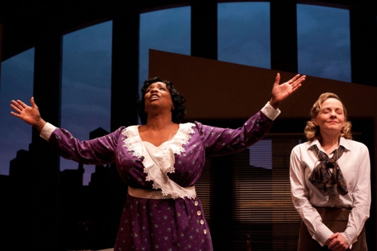 E. Faye Butler, Susie McMonagle at 