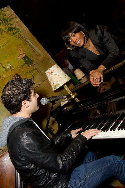 Darren Criss and Angela Bassett Photo
