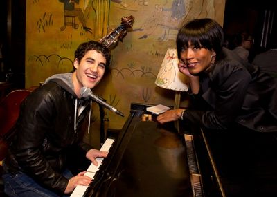 Darren Criss and Angela Bassett Photo
