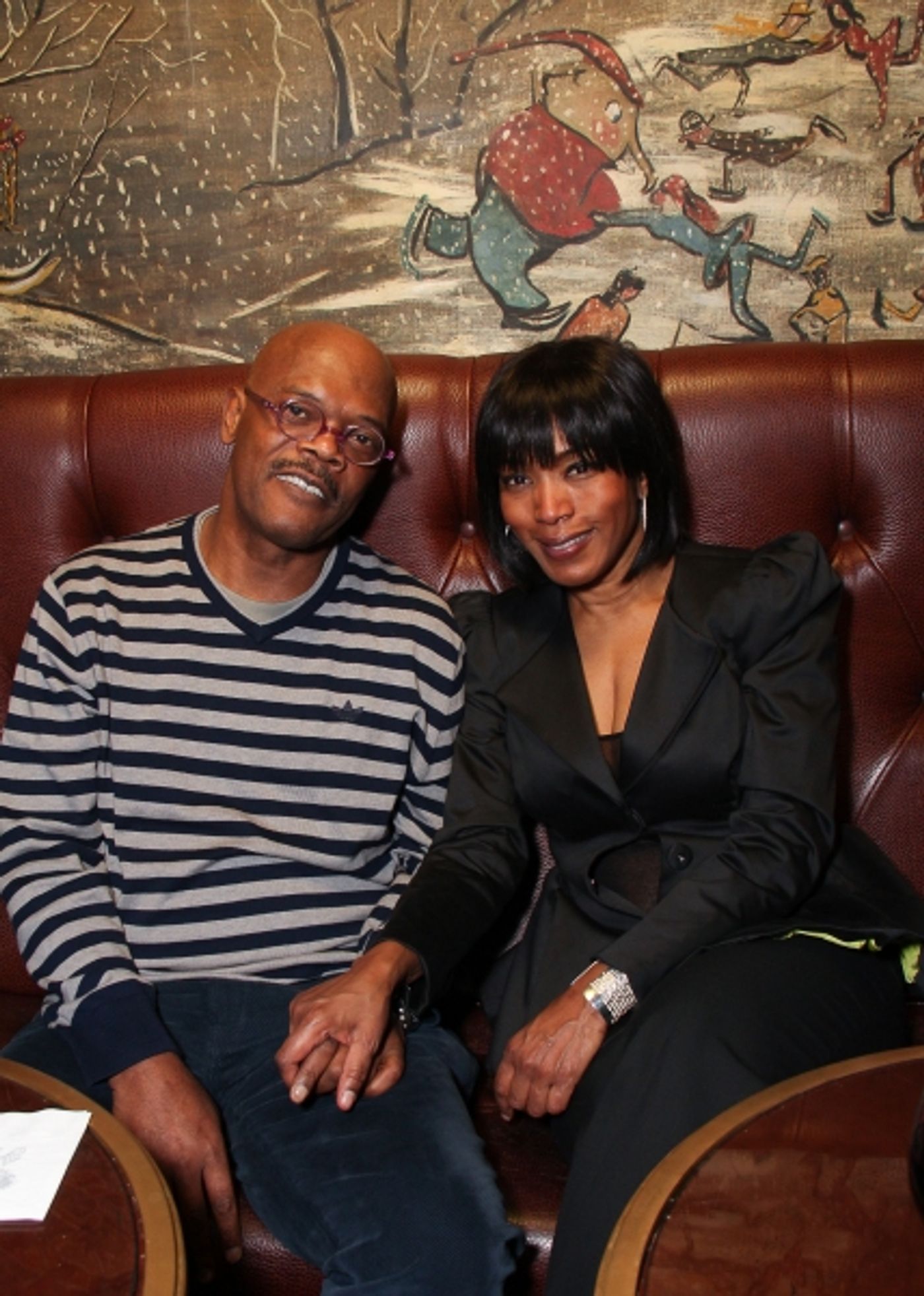 Photo Flash: Samuel L. Jackson, Darren Criss and Angela Bassett Celebrate THE MOUNTAINTOP  Image