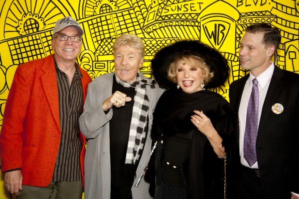 Andre Miripolsky, Rip Taylor, Ruta Lee and Tony Hoover
 Photo