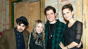 Adam Ruggiero, Lauren Collins, Ben Lewis, and Mercedes Grundy Photo