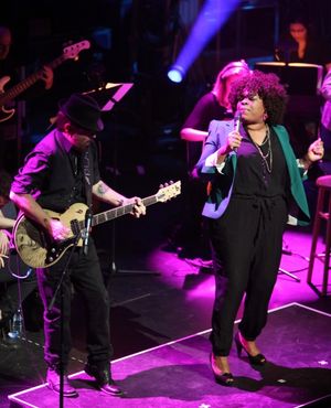 Dave Stewart & Da'vine Joy Randolph @ BroadwayWorld Dave Stewart & Da'vine Joy Randolph Photo