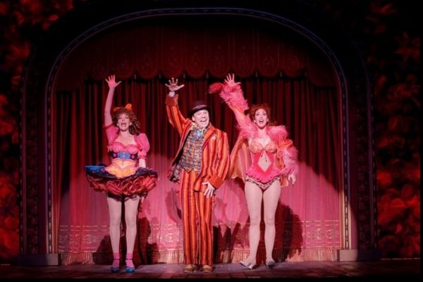 Jenifer Foote, Danny Burstein and Kiira Schmidt at the Kennedy Center. Photo