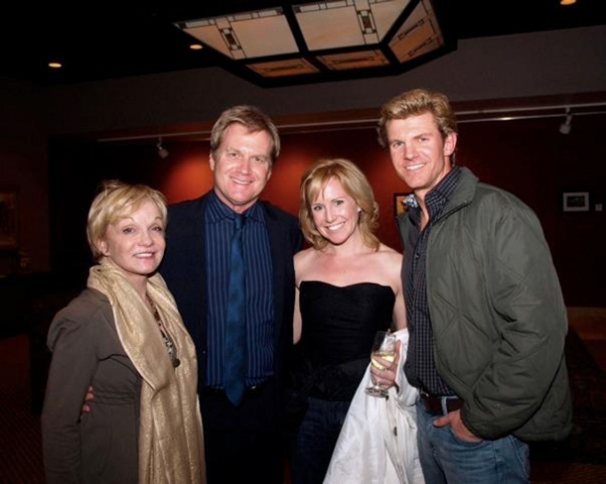 Cathy Rigby, Tom McCoy, Erika Whalen and Brent Schindele at 