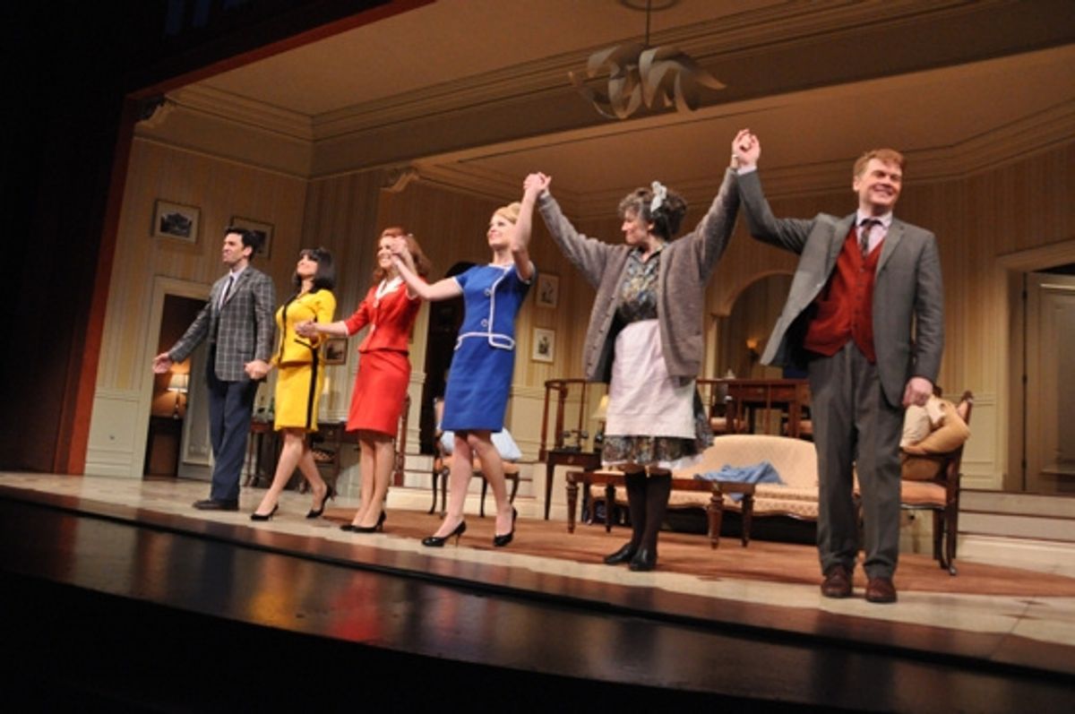 Matt Walton, Brynn O'Malley, Heather Parcells, Anne Horak, Beth Level and John Scherer at 