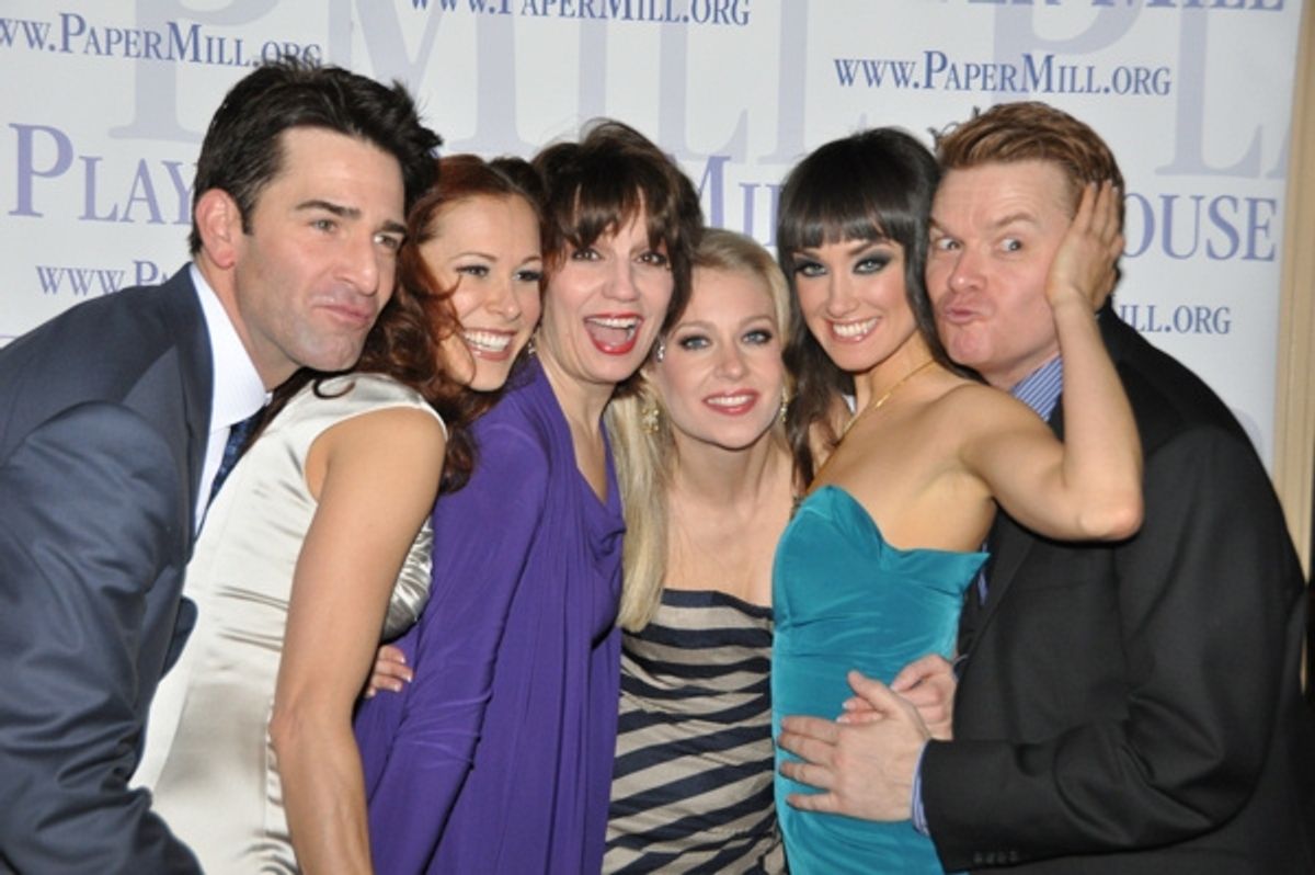Matt Walton, Heather Parcells, Beth Leavel, Anne Horak, Brynn O'Malley and John Scherer at 