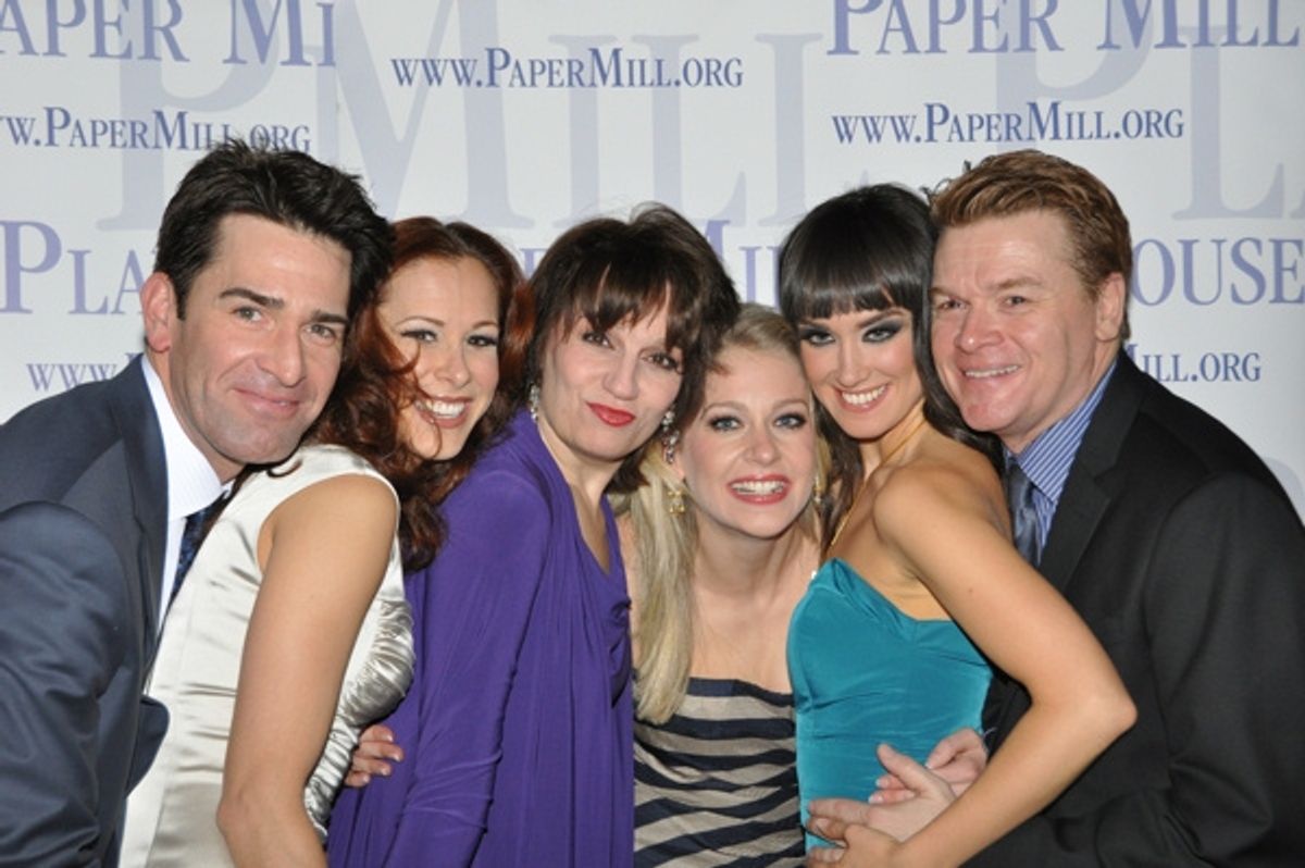 Matt Walton, Heather Parcells, Beth Leavel, Anne Horak, Brynn O'Malley and John Scherer at 