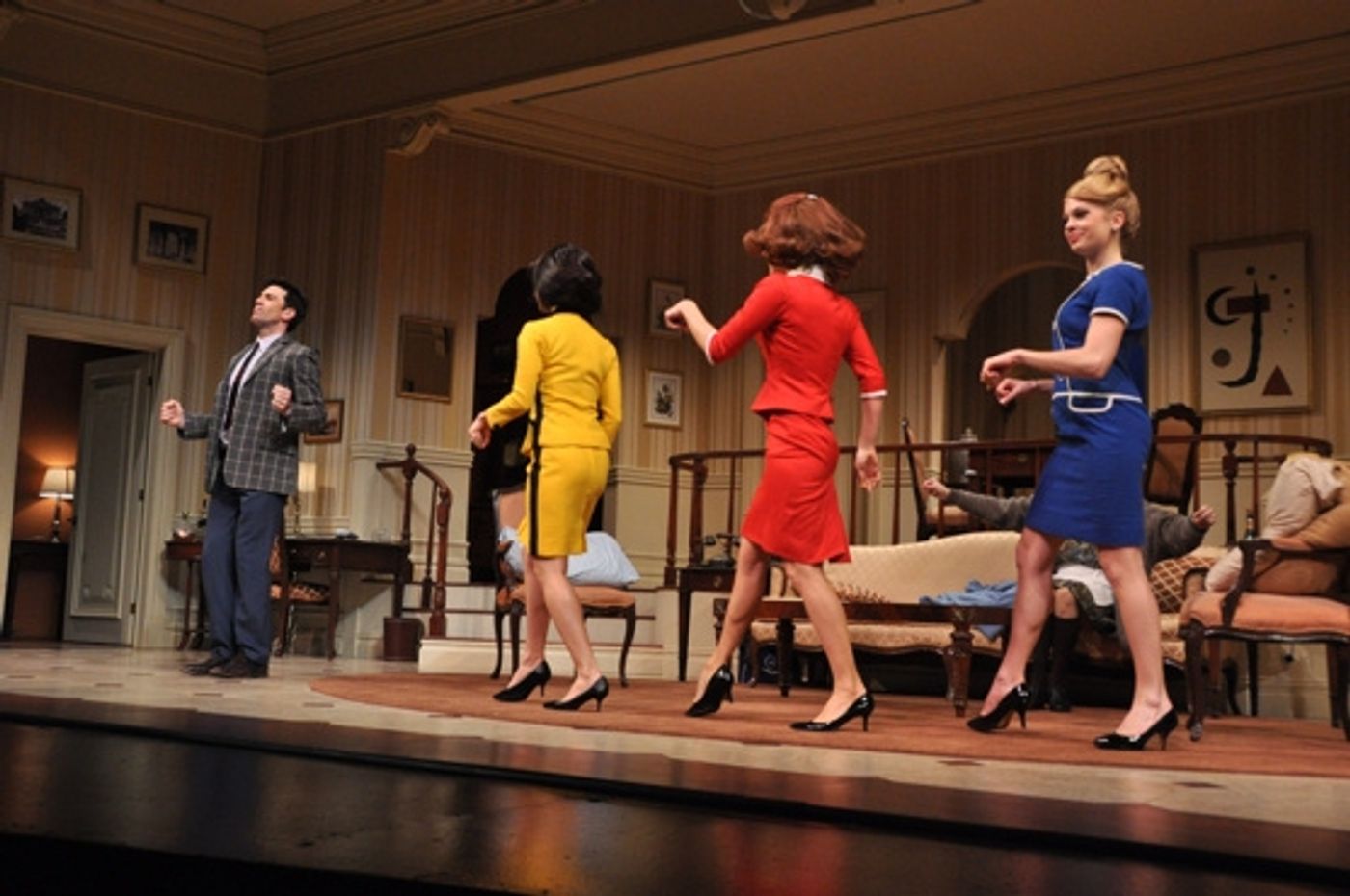 Photo Coverage: Paper Mill Playhouse's BOEING-BOEING-Opening Night!  Image