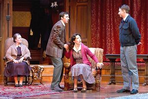 Judith Knight Young, Dan Hodge, Jennie Eisenhower and Harry Smith Photo
