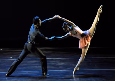 New York City Ballet's Robert Fairchild and Tiler Peck Photo