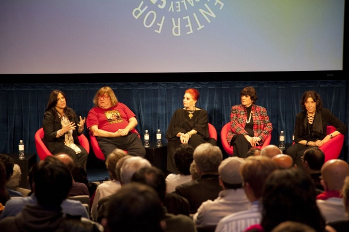 Dori Berinstein, Bruce Vilanch, Carole Cook, JoAnne Worley & Lily Tomlin at 