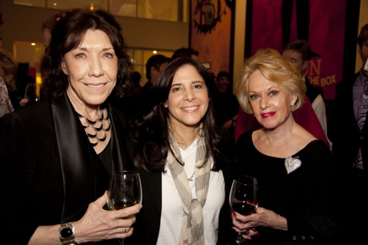 Lily Tomlin, Dori Berinstein & Tippi Hedren at 