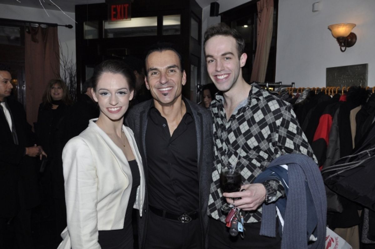 Melissa Hough, Joe Lanteri, Garrett Smith at 