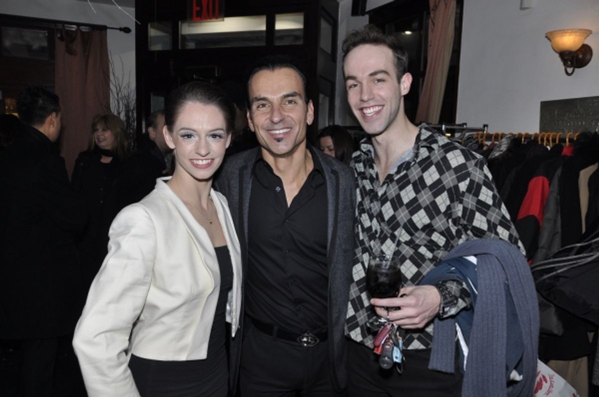 Melissa Hough, Joe Lanteri, Garrett Smith at 