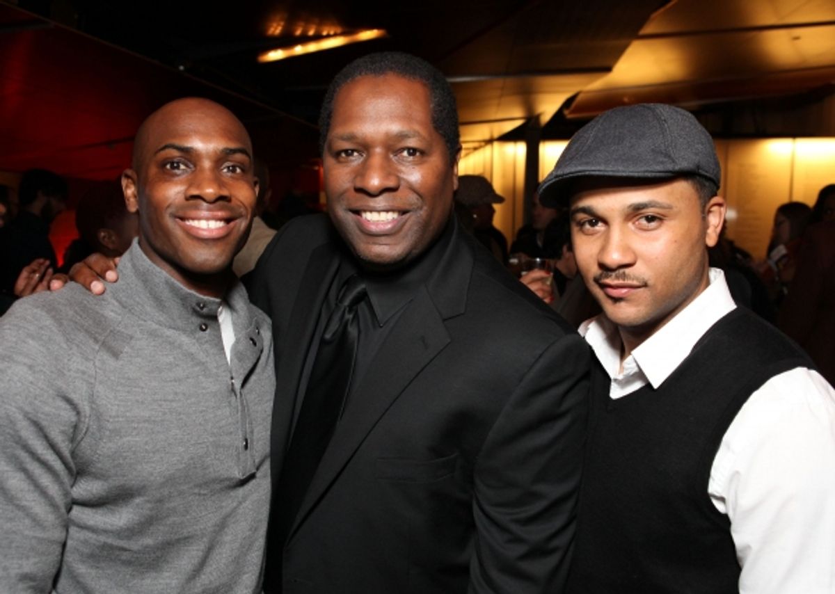 Amad Jackson, Wren T. Brown, and Jason Dirden
 at 