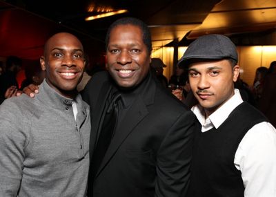 Amad Jackson, Wren T. Brown, and Jason Dirden
 Photo