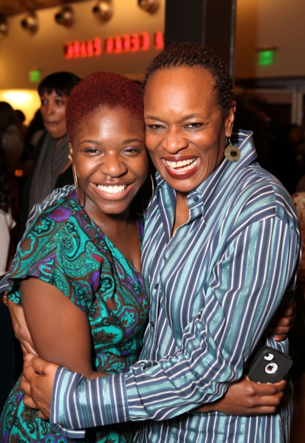 Kenya Alexander and Kim Staunton at 