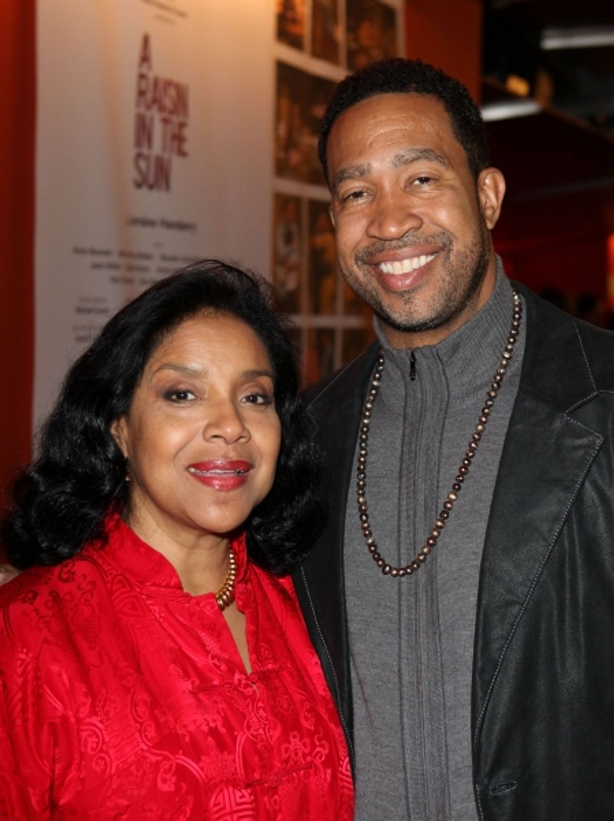 Director Phylicia Rashad and John Marshall Jones
 at 