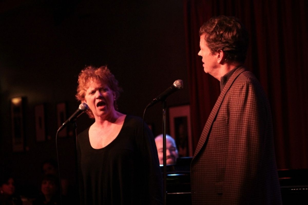 Becky Ann Baker and Dylan Baker at 