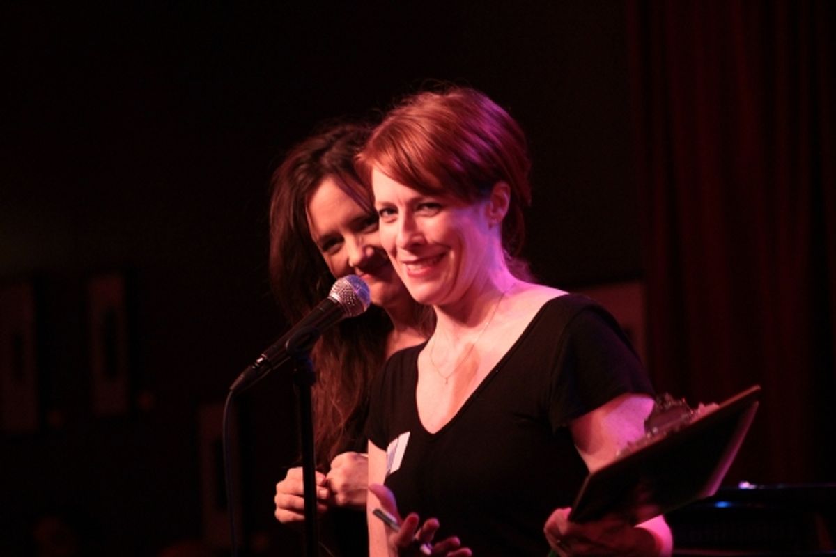 Karen Walsh and Eva Kaminsky at 