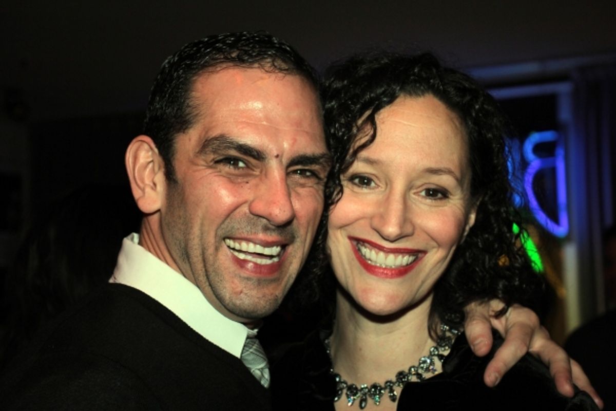 Jonathan Hammond and Barbara Walsh at 