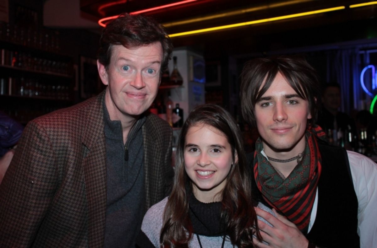 Dylan Baker, Carly Rose Sonenclar, Reeve Carney at 