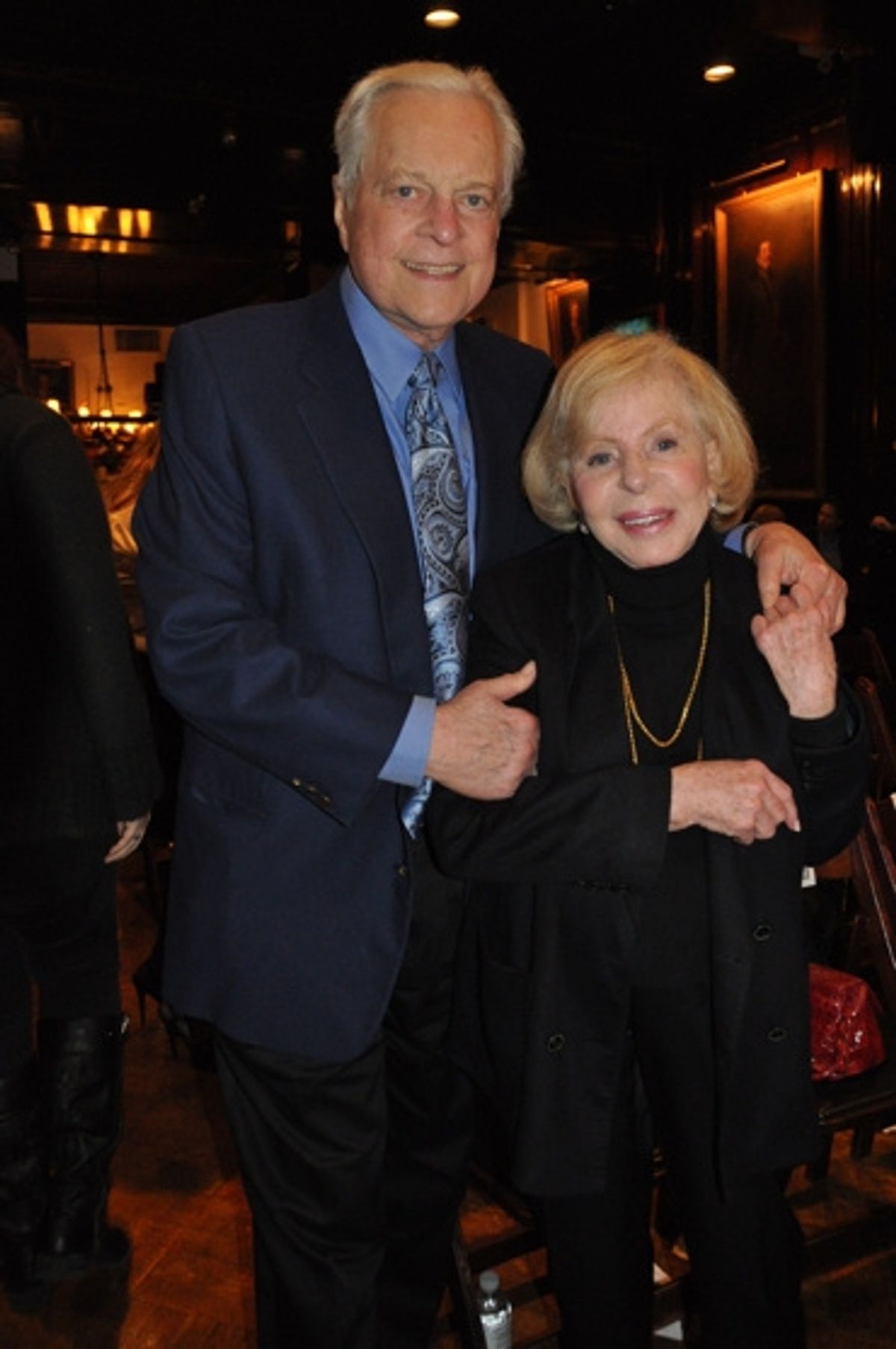 Robert Osborne and Anita Jaffe at 