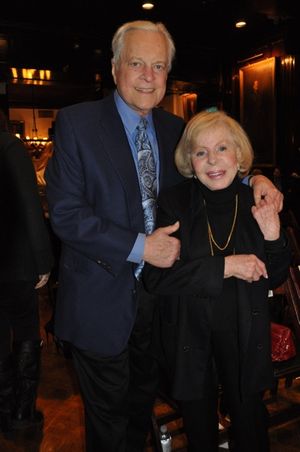 Robert Osborne and Anita Jaffe Photo