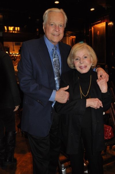 Robert Osborne and Anita Jaffe Photo
