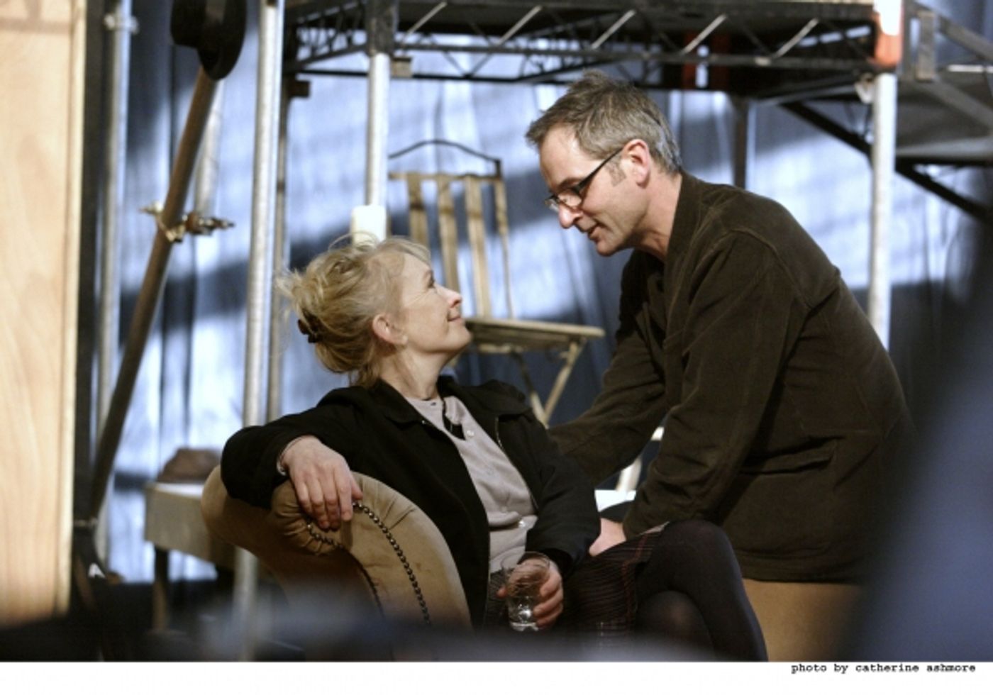 Photo Coverage: HAY FEVER Rehearsal Shots Photo Coverage: HAY FEVER Rehearsal Shots Image