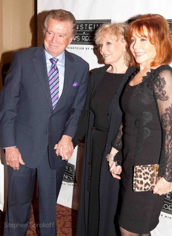 Regis Phiibin, Petula Clark, Joy Philbin Photo