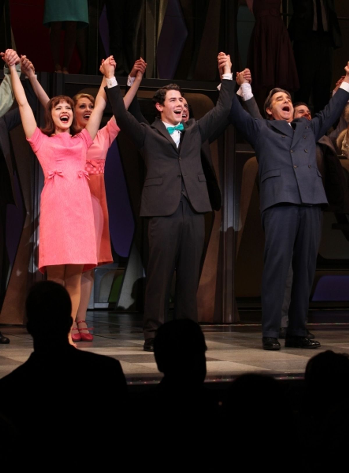 Rose Hemingway, Nick Jonas & Beau Bridges at 