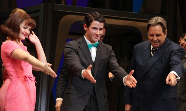 Rose Hemingway, Nick Jonas & Beau Bridges  Photo