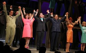 Michael Urie, Rose Hemingway, Nick Jonas, Beau Bridges, Tammy Blanchard & Mary Faber  Photo