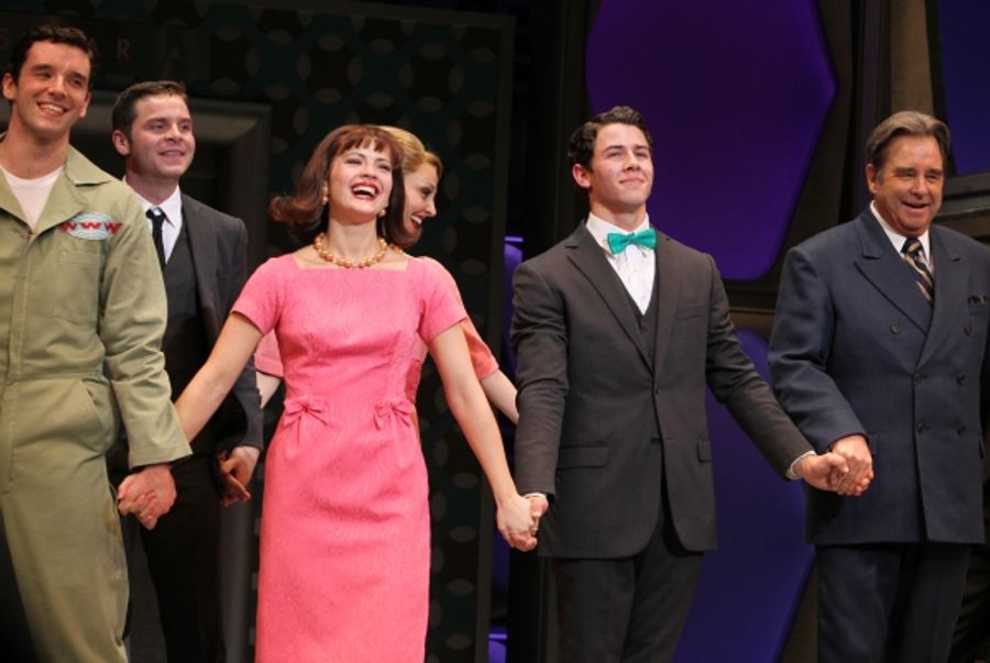 Photo Coverage: Nick Jonas & Michael Urie Take Premiere Bow in HOW TO SUCCEED IN BUSINESS WITHOUT REALLY TRYING! Image