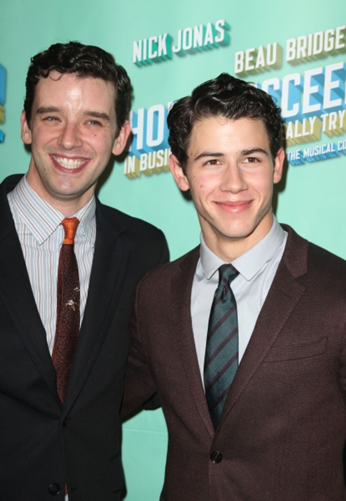 Photo Coverage: Nick Jonas & Michael Urie Celebrate HOW TO SUCCEED IN BUSINESS WITHOUT REALLY TRYING Opening Night  Image