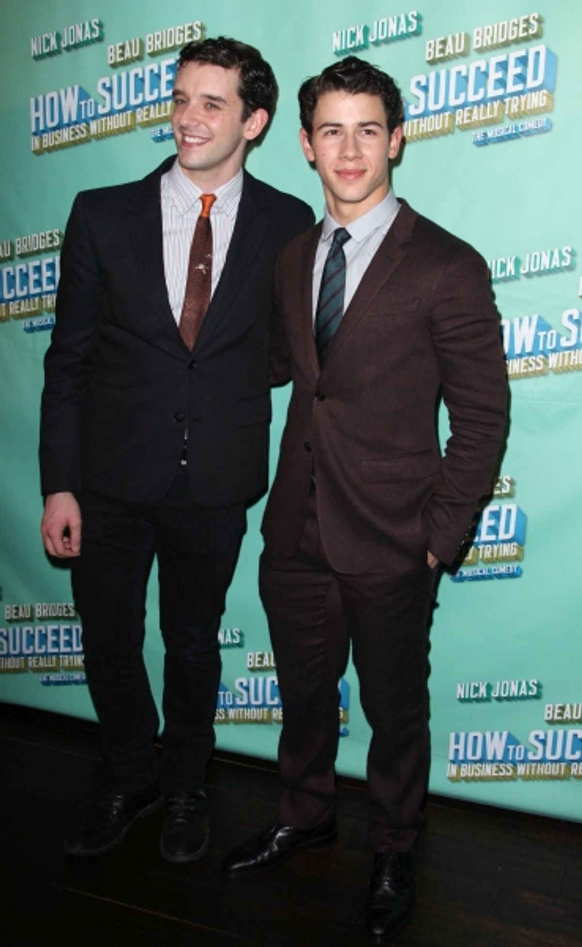 Michael Urie & Nick Jonas at 