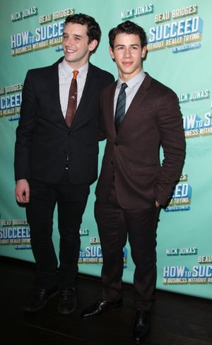 Michael Urie & Nick Jonas Photo
