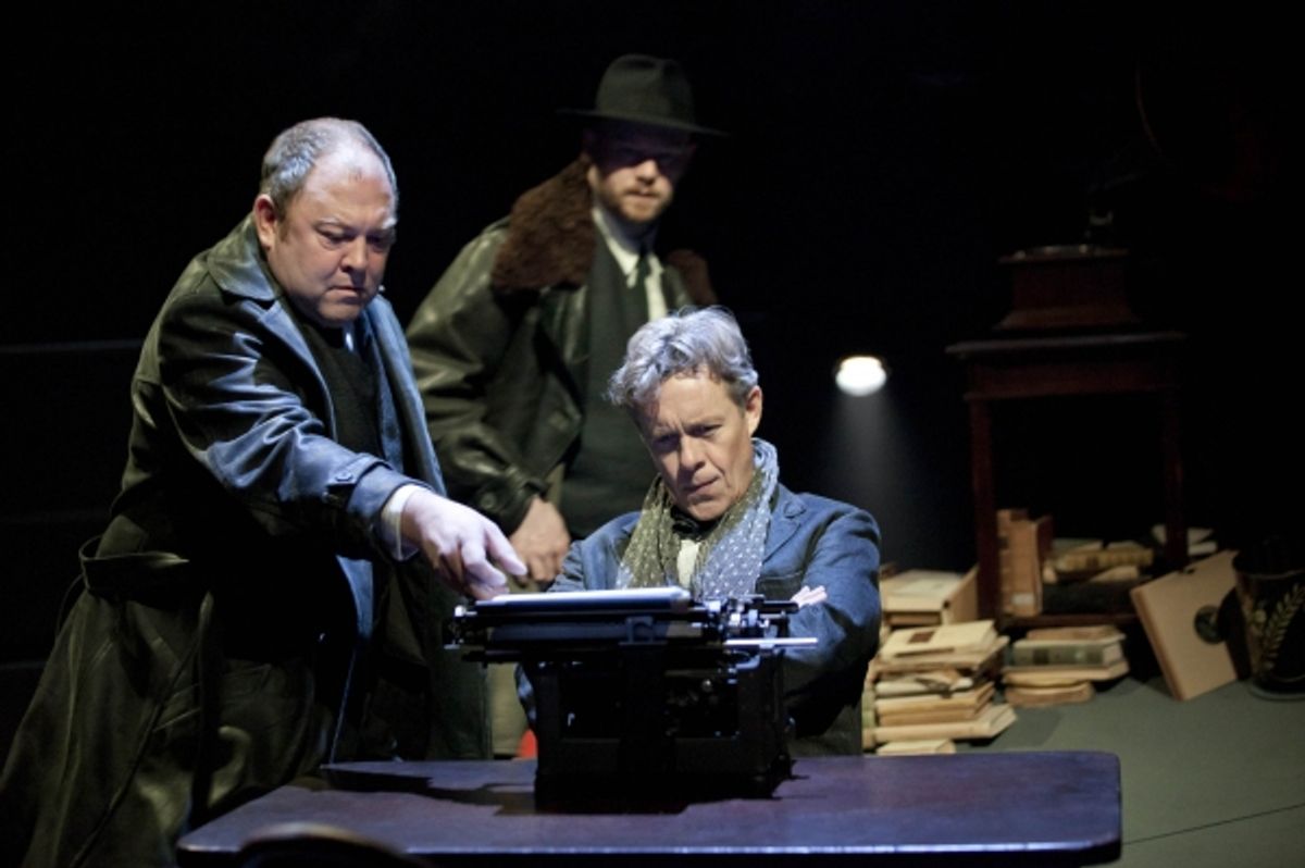 COLLABORATORS. Photo Credit: Johan Persson Ã'Â¢Ã¯Â¿Â½Ã¯Â¿Â½ John Hodge, Director - Nicholas Hytner, Designer Ã'Â¢Ã¯Â¿Â½Ã¯Â¿Â½ Bob Crowley, Lighting Ã'Â¢Ã¯Â¿Â½Ã¯Â¿Â½ Jon Clarke, The National Theatre, 2011, Credit: Johan Persson at 