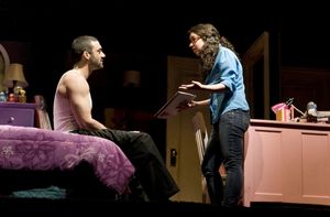 Morgan Spector, Sarah Steele Photo